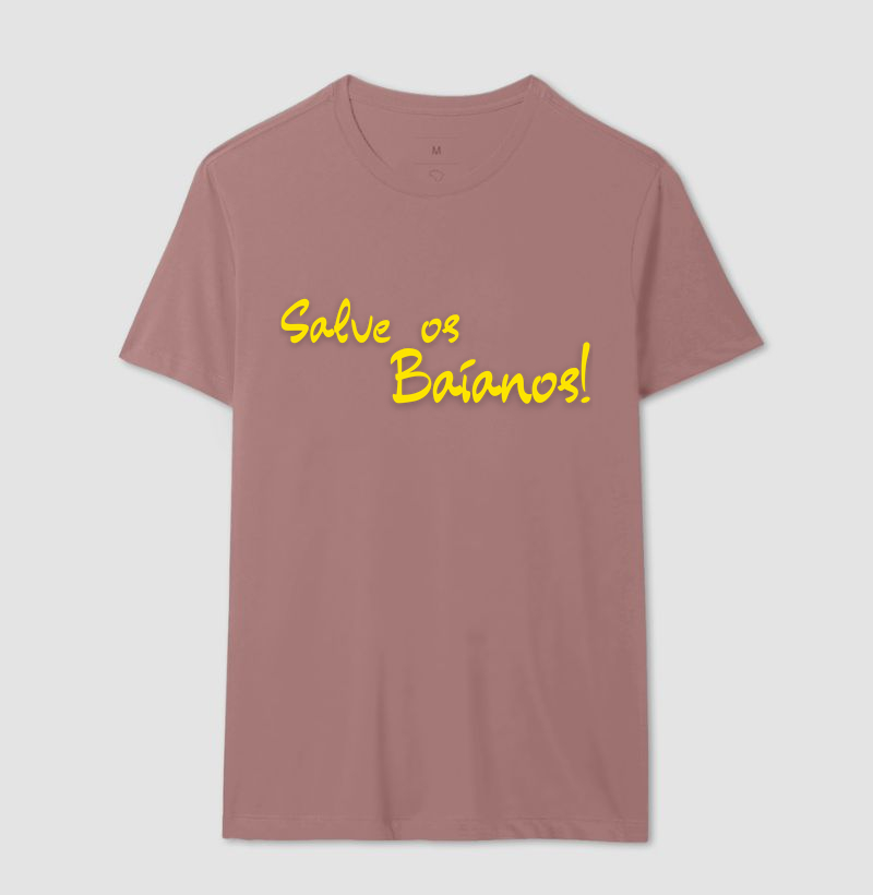 Baiano - Saudação 1 - Camiseta Marrom