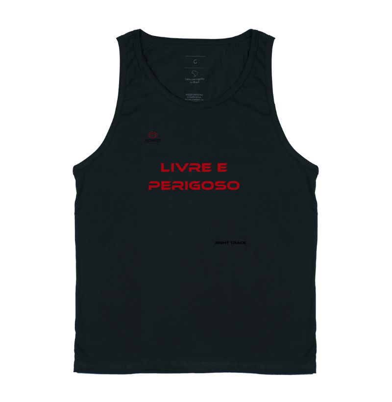 Camiseta Livre e Perigoso