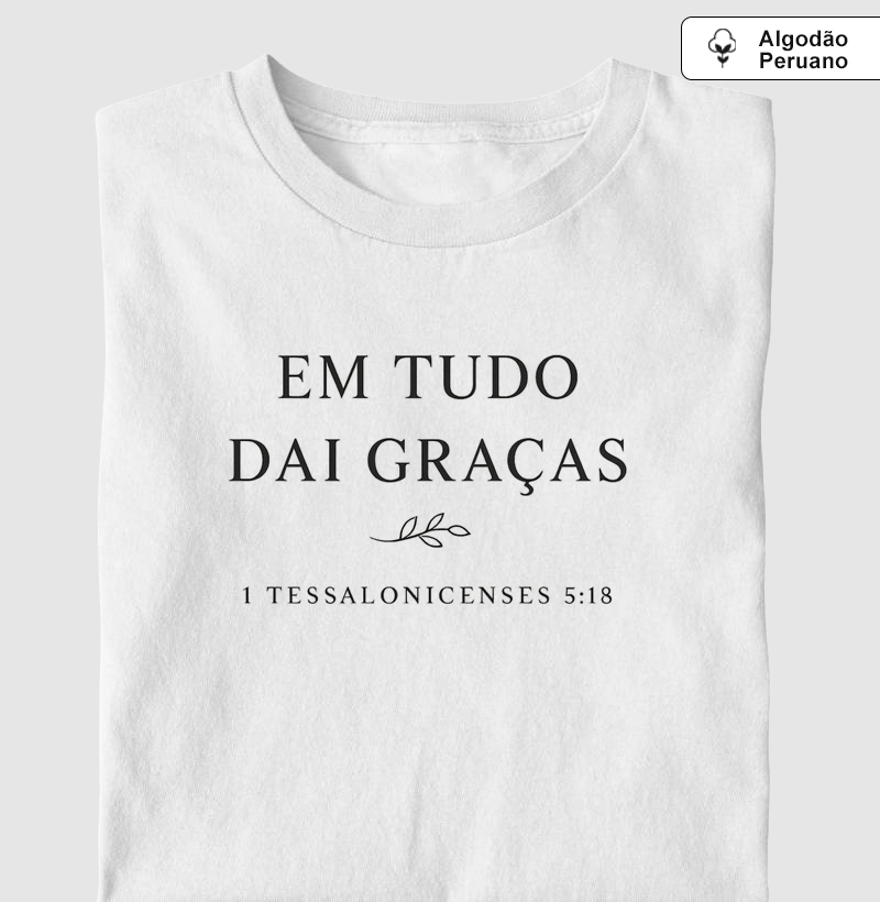 Em Tudo Dai Graças