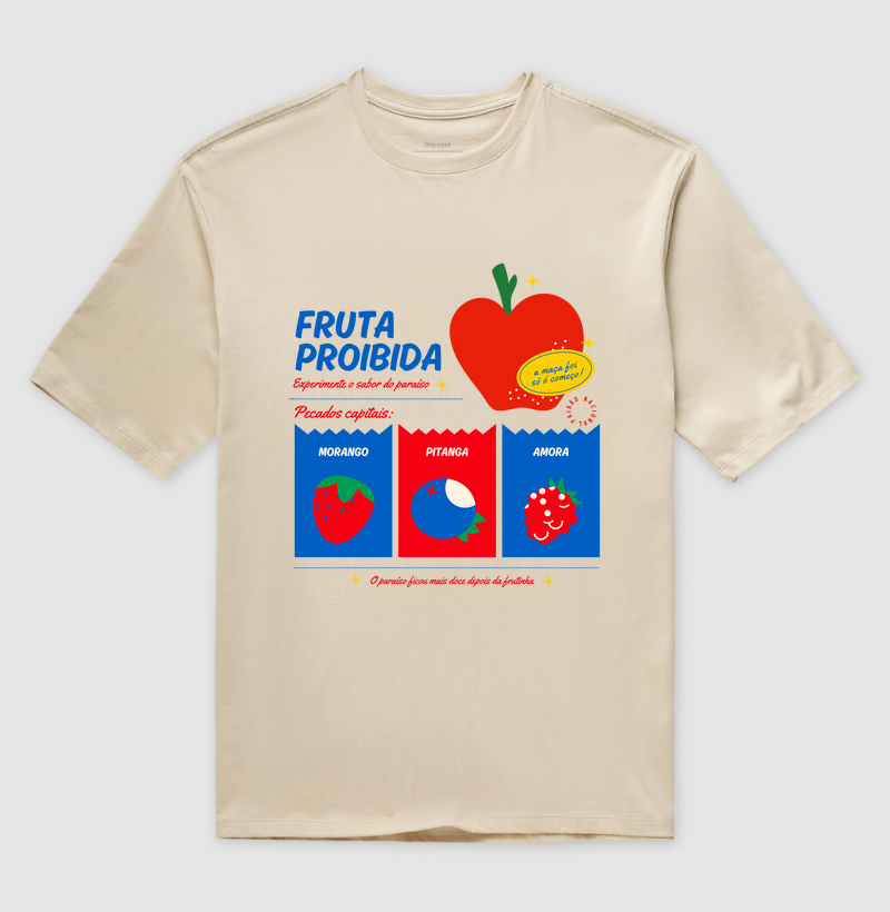 Oversized Fruto Proibido