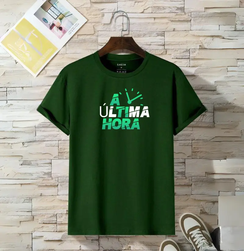 Camiseta Cristã "A Última Hora"