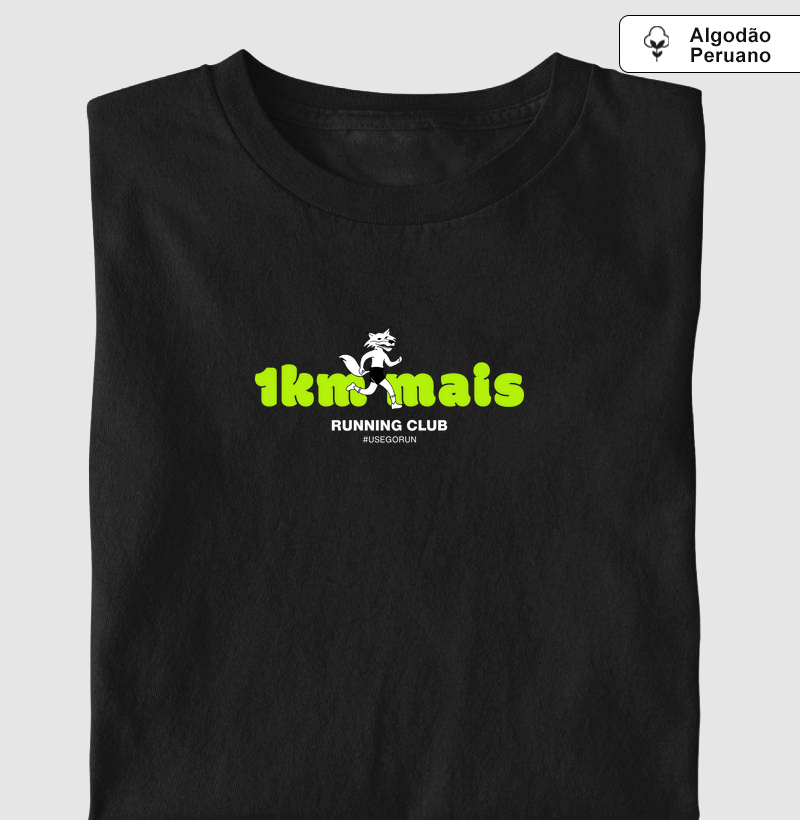1 km a mais