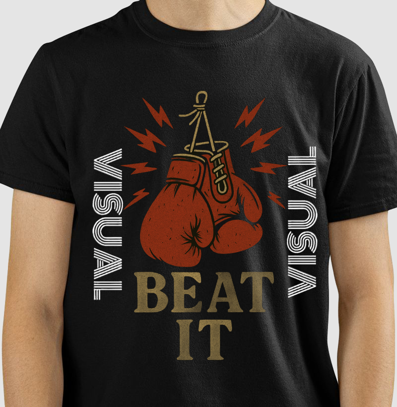 Camiseta Beat it - Visual