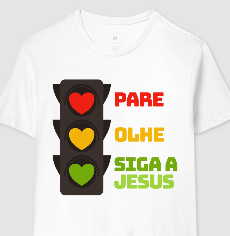 pare, olhe siga a jesus