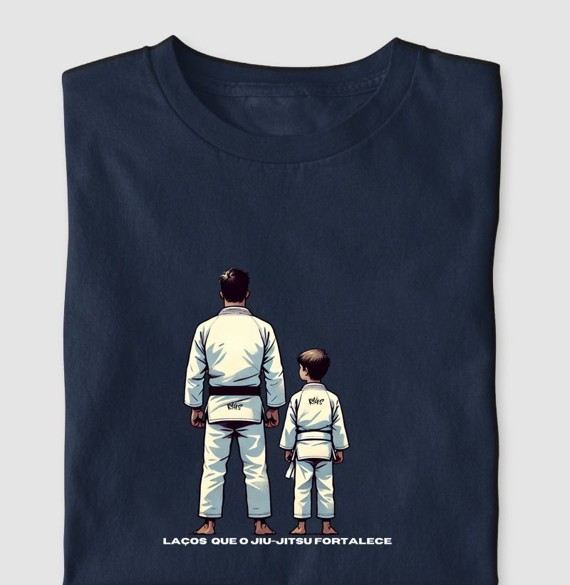 Laços  que o Jiu-Jitsu fortalece, Pai e Filho