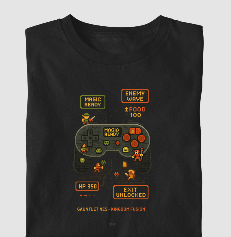 Joystick Fortaleza Labiríntica Jogo Gauntlet