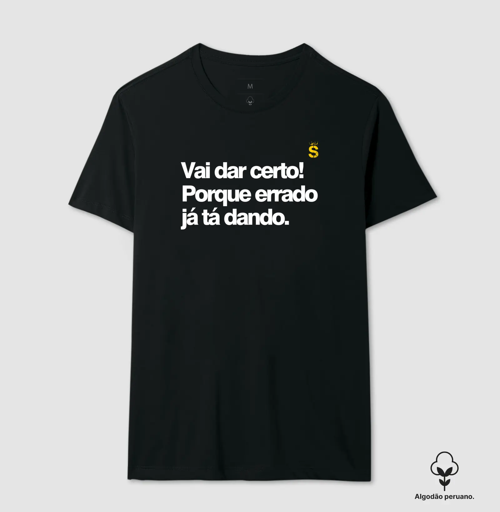 Vai dar certo porque errado ja ta dando