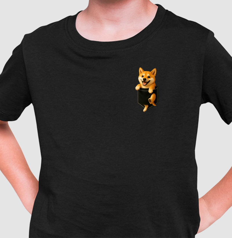 Pocket Black Shiba Inu