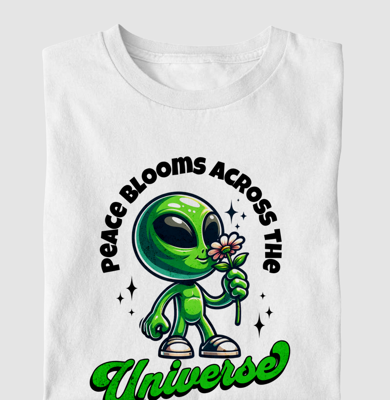 PEACE BLOOMS ACROSS THE UNIVERSE