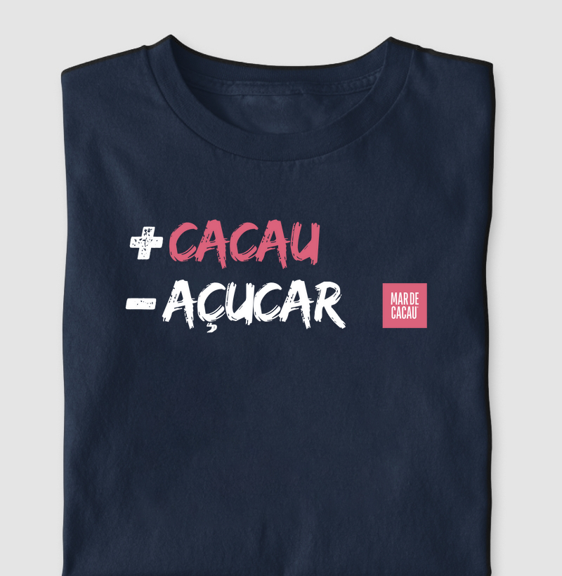 + Cacau - Açucar
