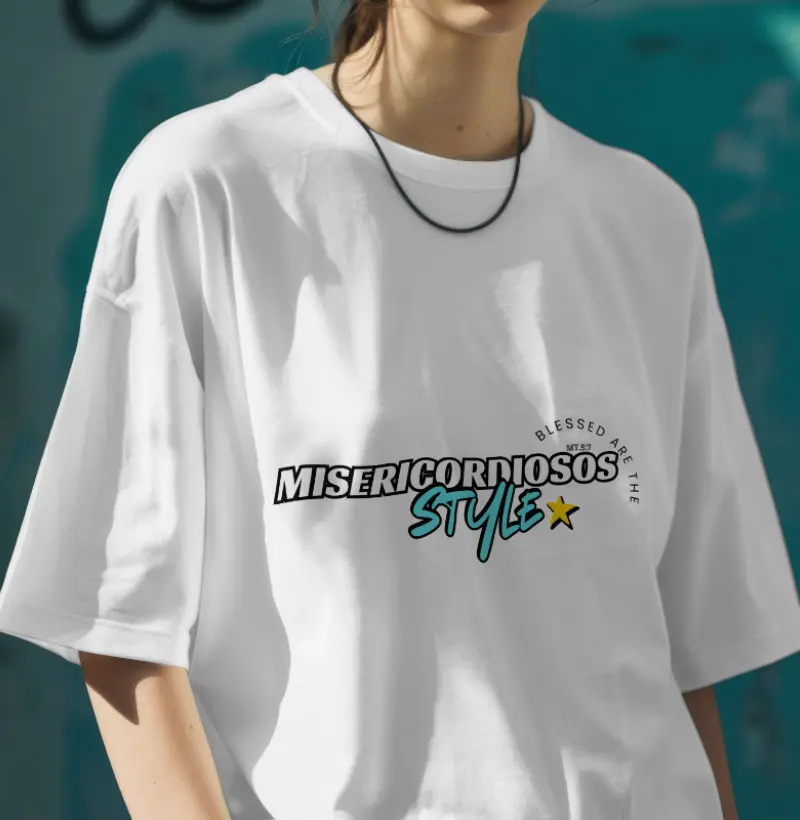 CAMISETA MISERICORDIOSOS STYLE
