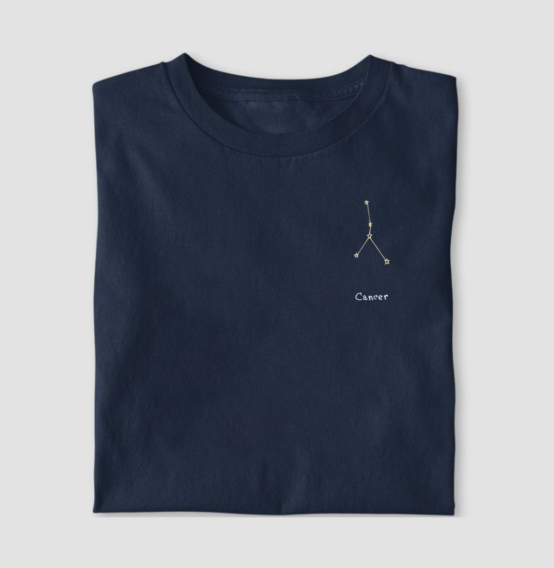 Camiseta CÂNCER - CONSTELAÇÕES