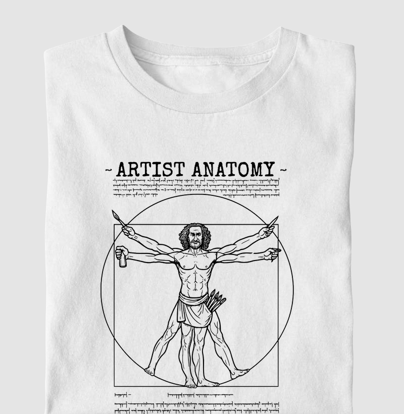Artist Anatomy — Vitruvian Remix