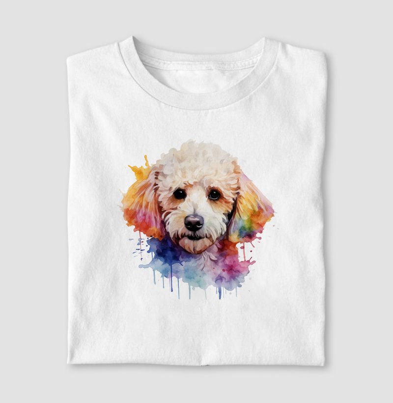  Poodle aquarela