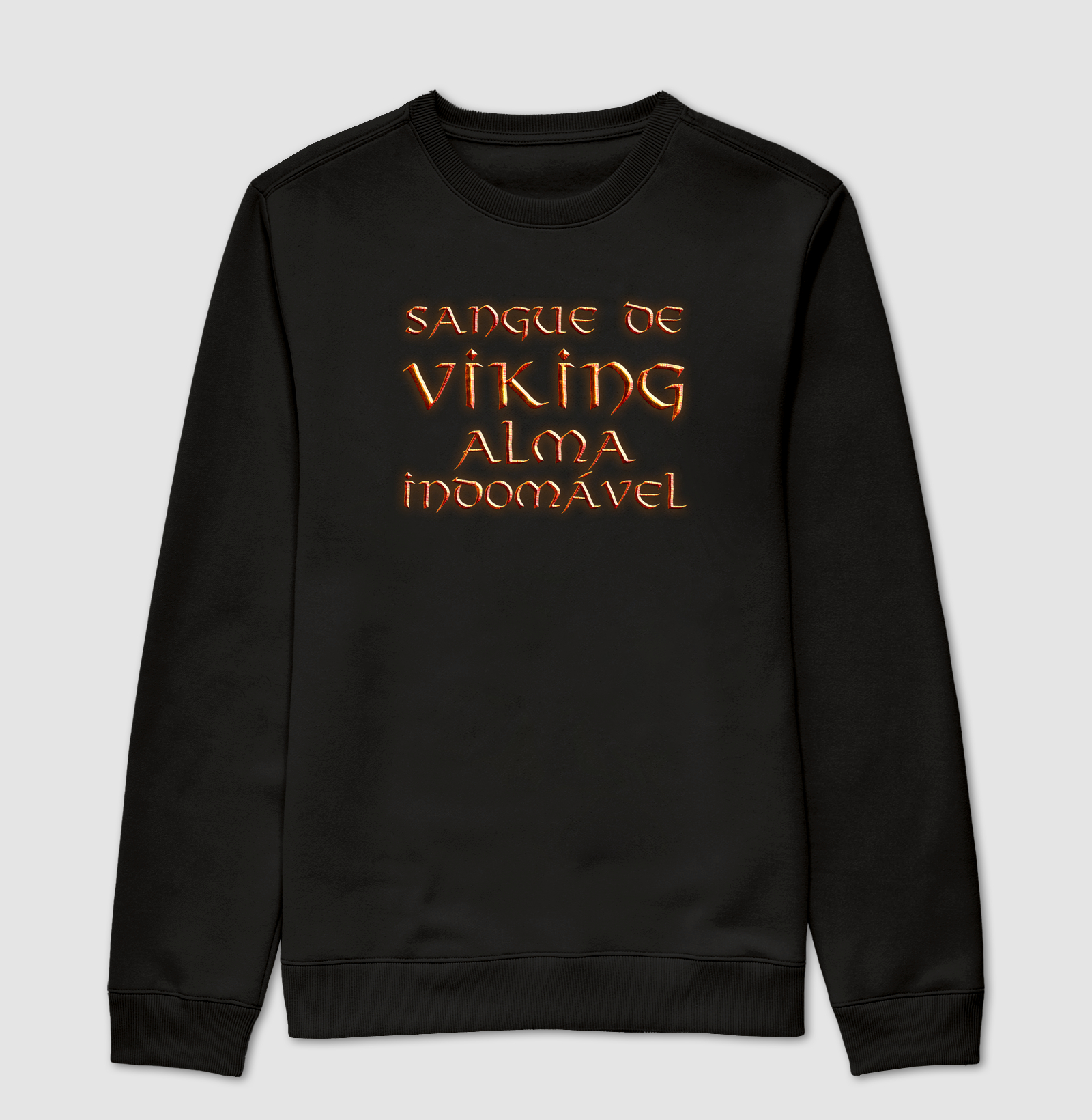 Frase sangue de Viking alma indomável
