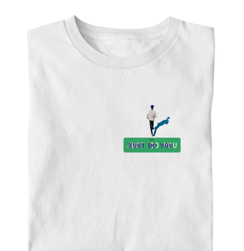 Camiseta Masculina Estampa Player Etheris - Branco