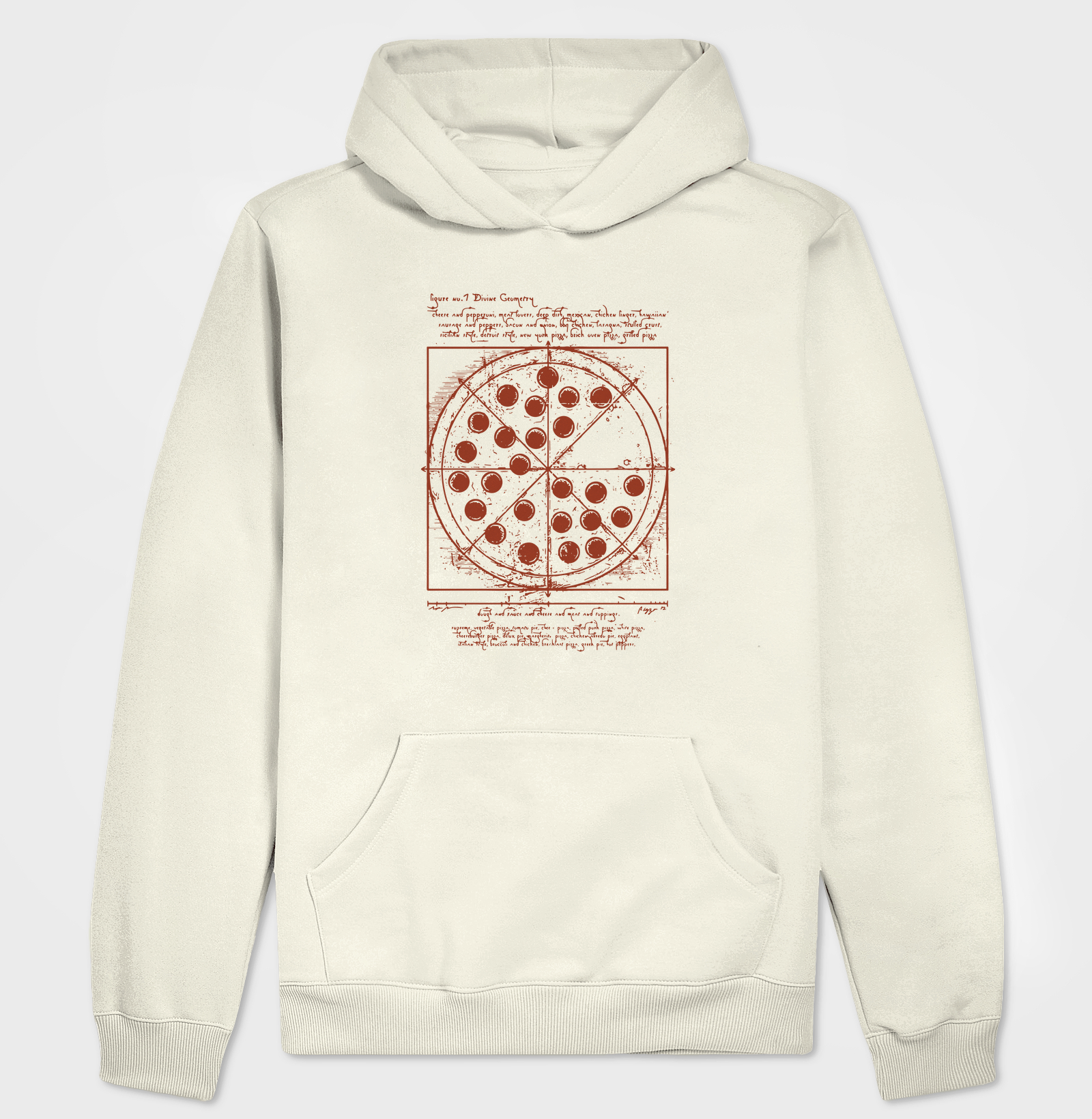Vitruvian Pizza