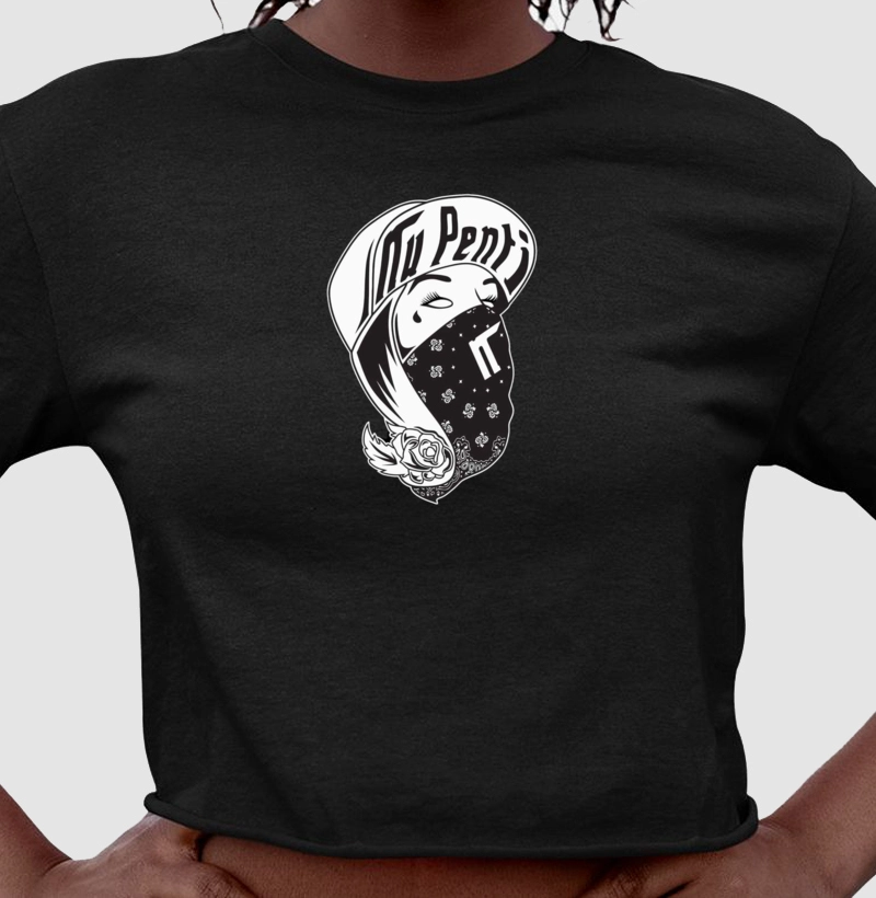 Camiseta cropped Bela Gangsta 