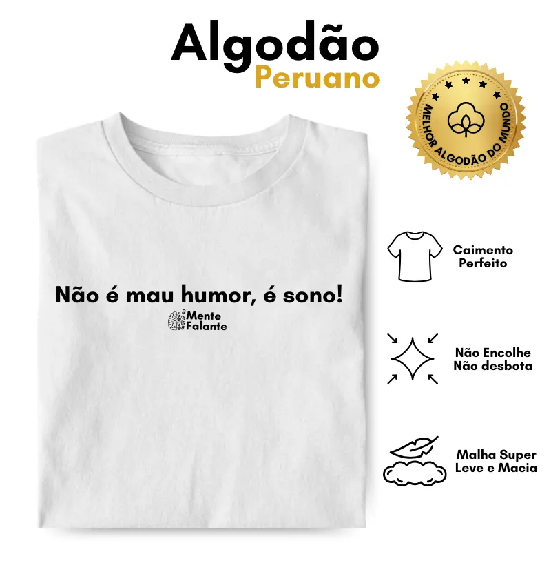 Não é Mau Humor, É Sono!