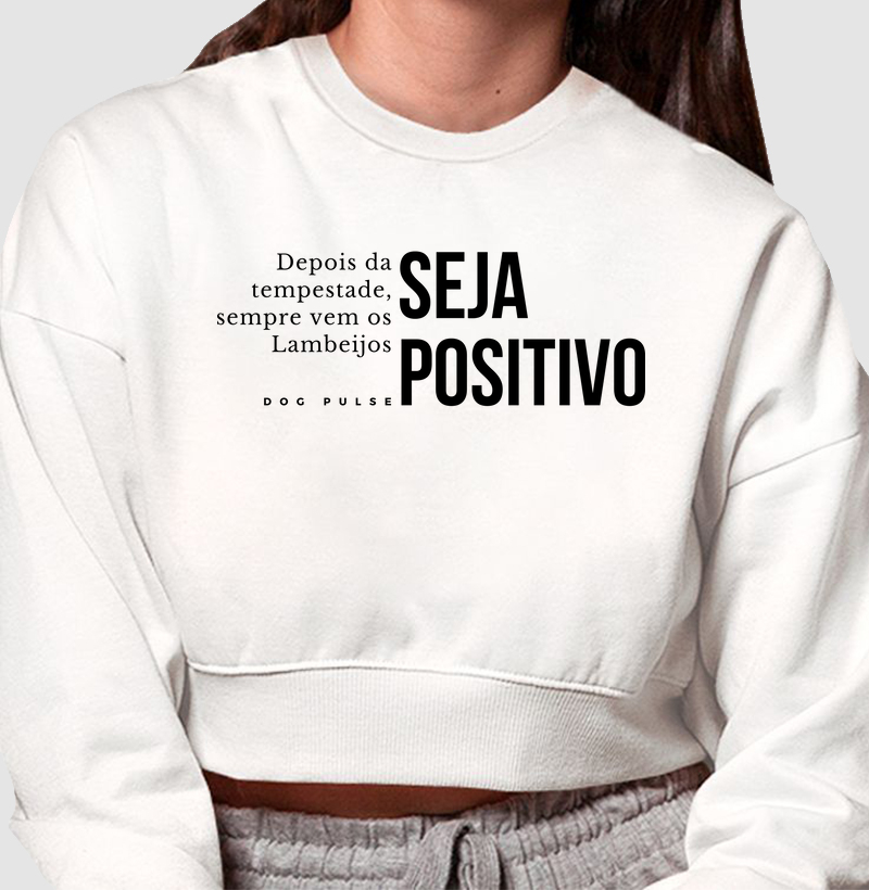 Cropped Moletom Dog Pulse Pawsitivity Collection – Stay Pawsitive