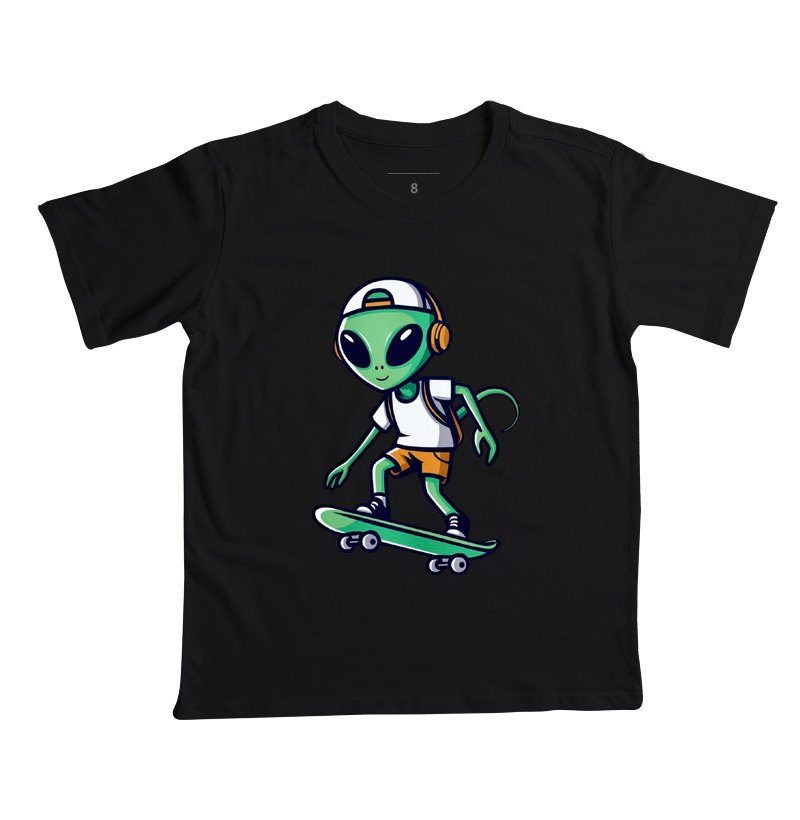 FUNNY ALLIEN IN SKATE