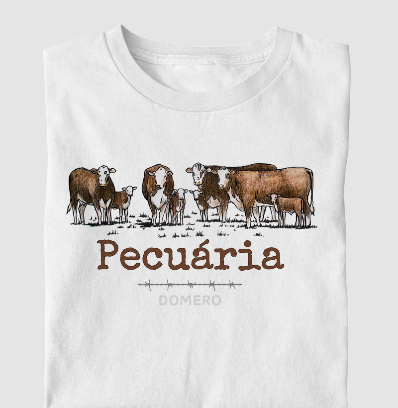 camiseta infantil pecuária braford 