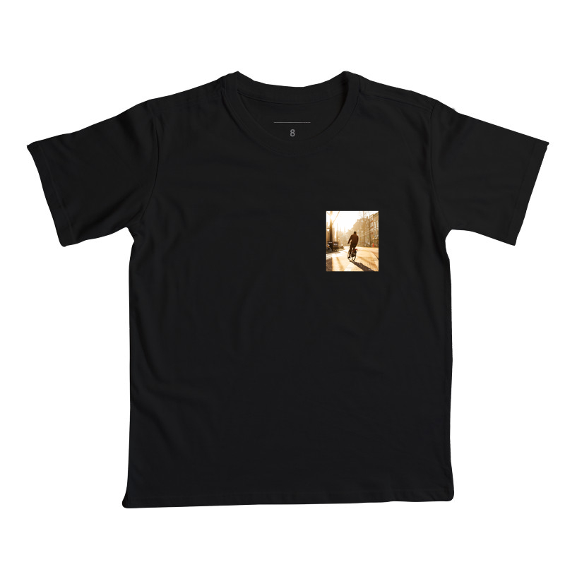 Camiseta Ciclista em Amsterdã Bolso