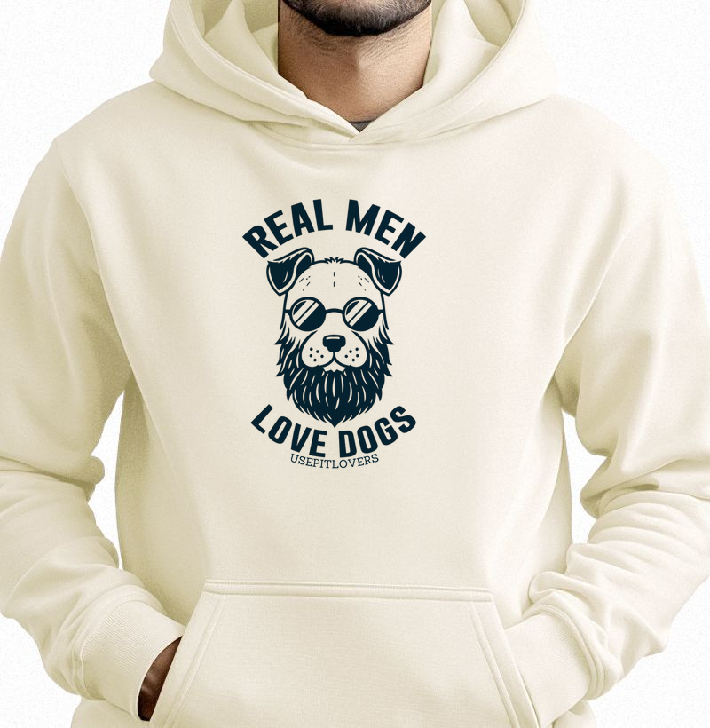Real men love dogs