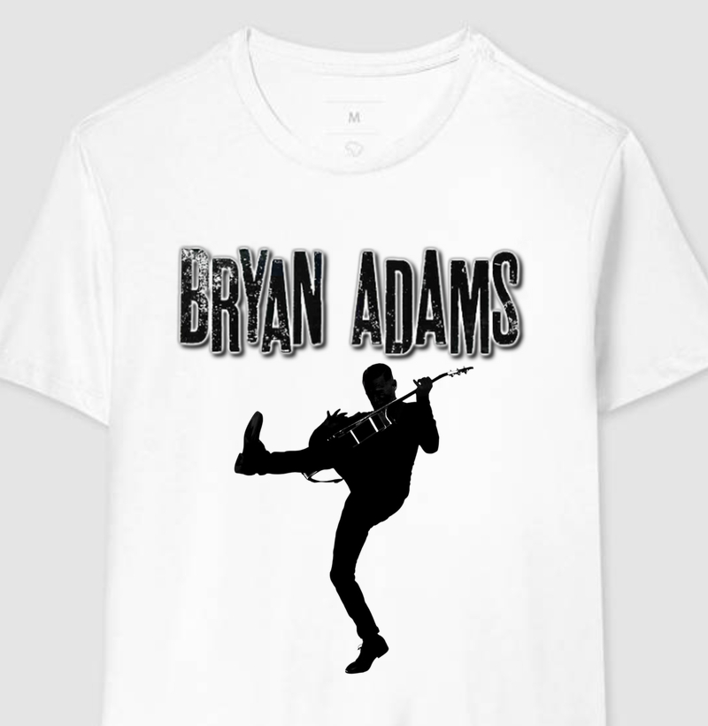 Camiseta Bryan Adams - Silhueta