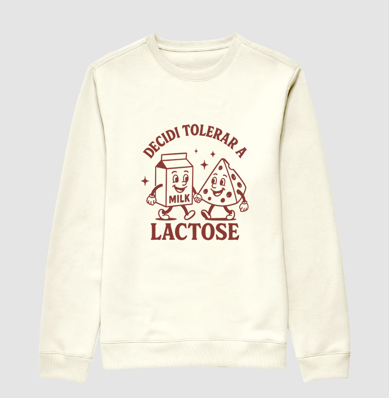 Decidi tolerar a lactose.