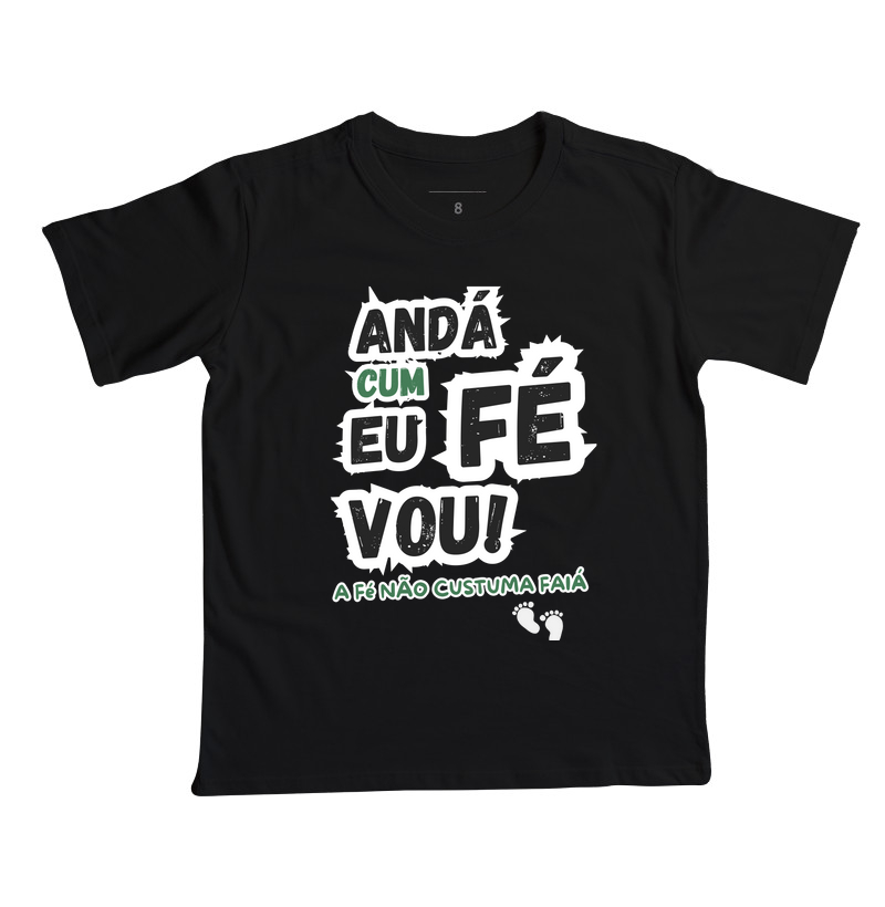 Andar com Fé eu vou que a Fé não costuma faiá