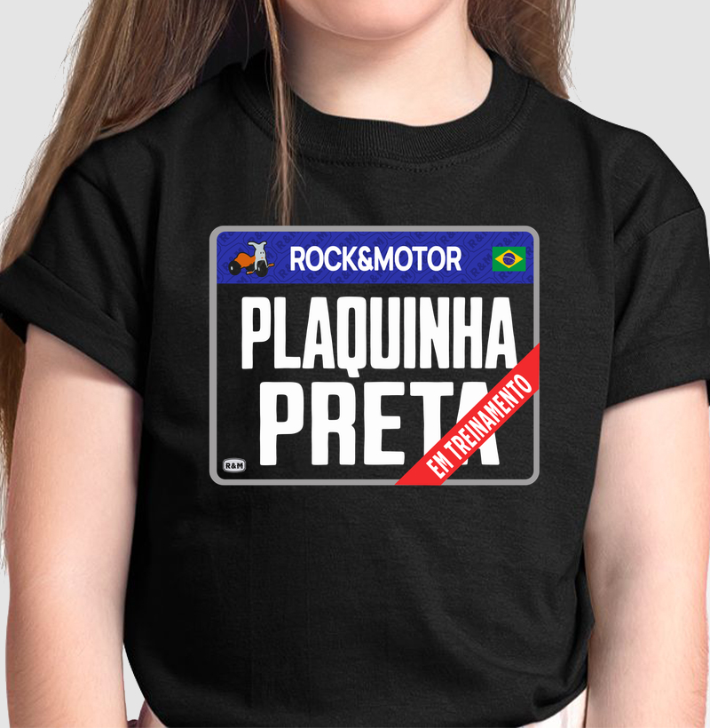 Plaquinha Preta - Em treinamento