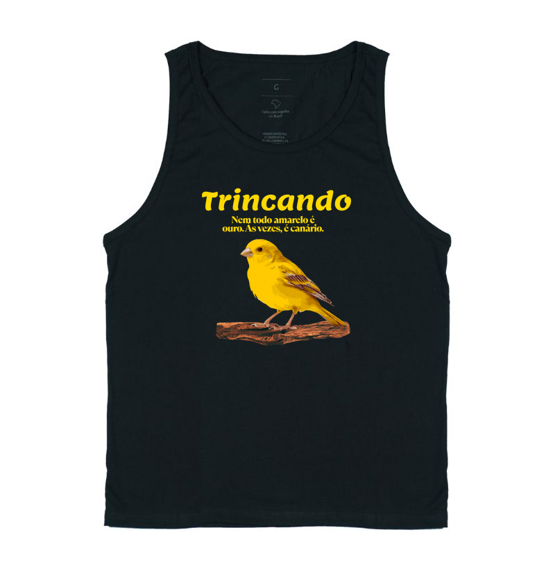 Trincando canário