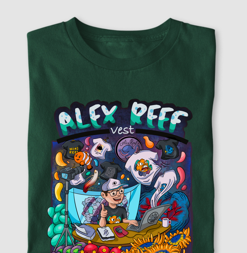 Alex Reef Vest Cartoon 