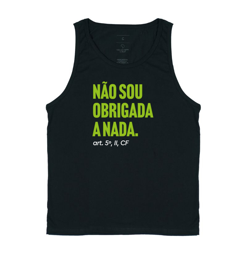 Não sou obrigado(a) a nada