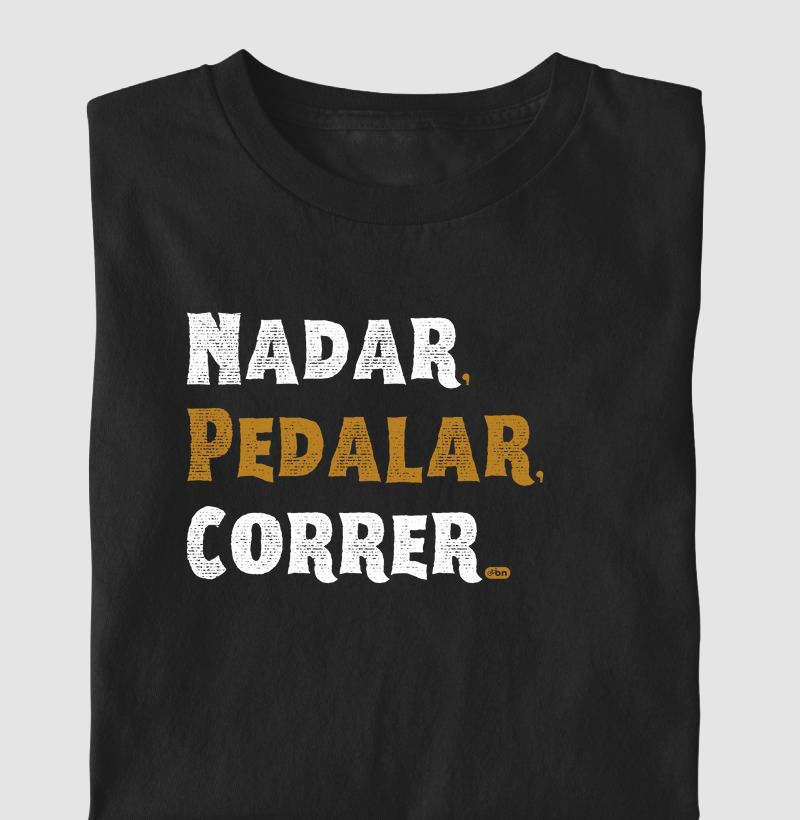 Nadar, Pedalar, Correr