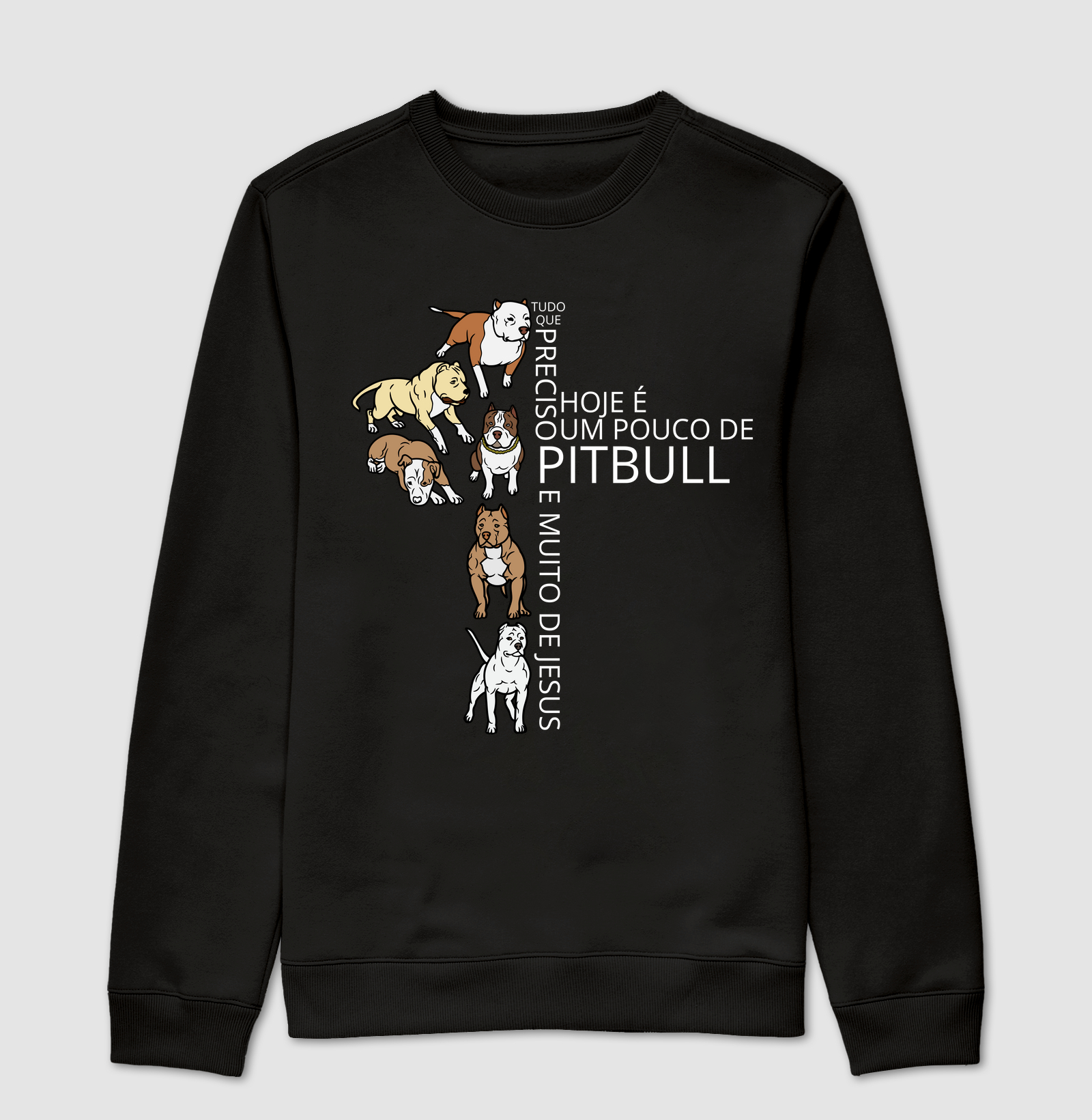 Tudo que eu preciso hoje é um pouco de Pit Bull e muito de Jesus