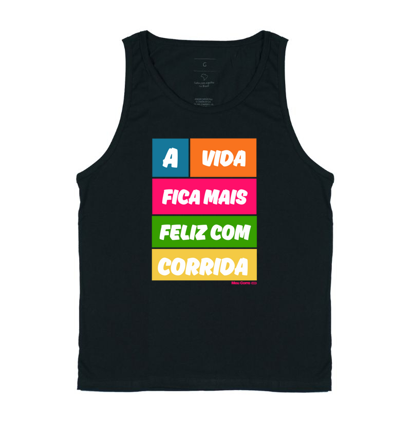 A VIDA FICA MAIS FELIZ COM CORRIDA!