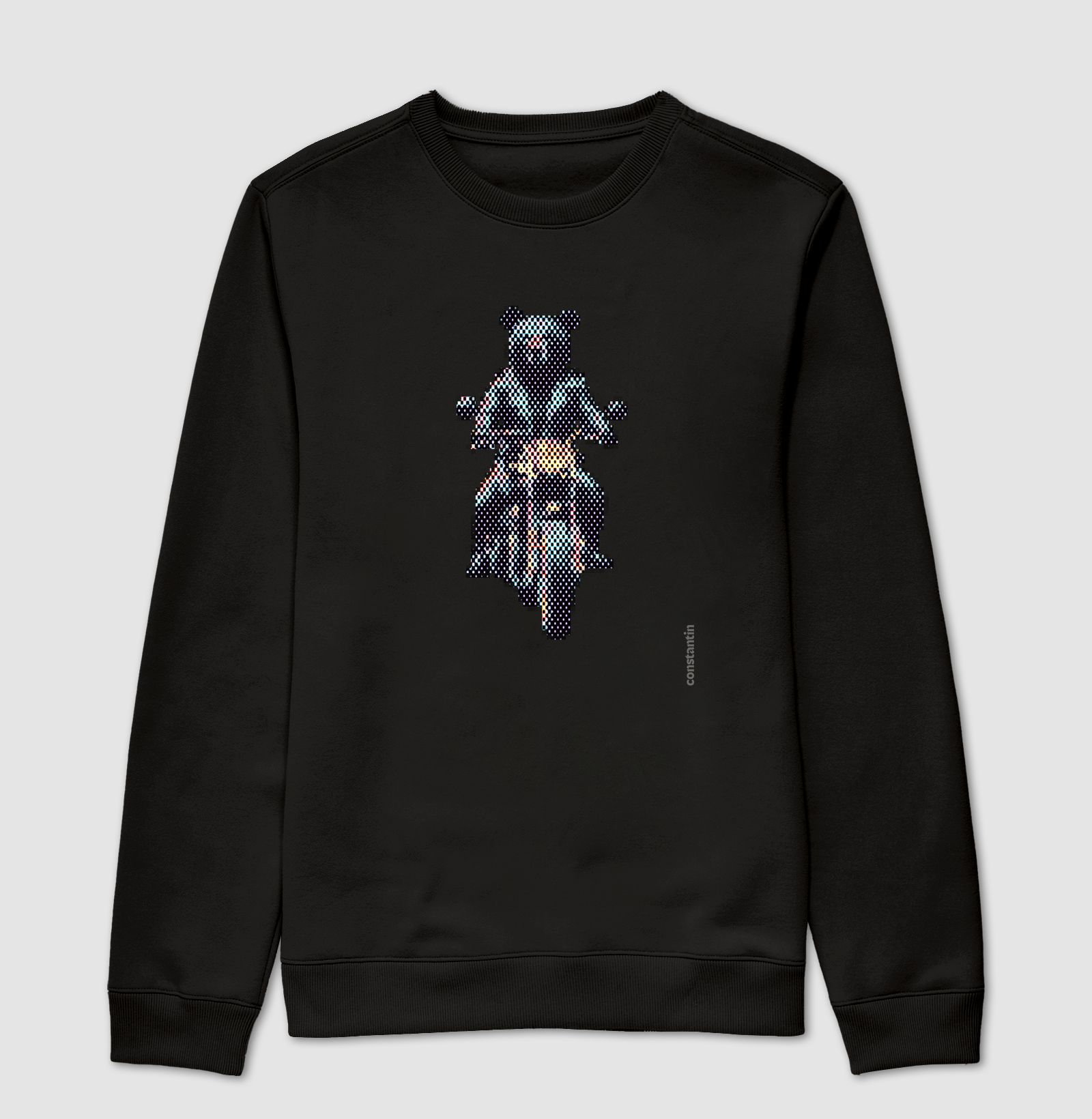 Urso Pixel motoqueiro