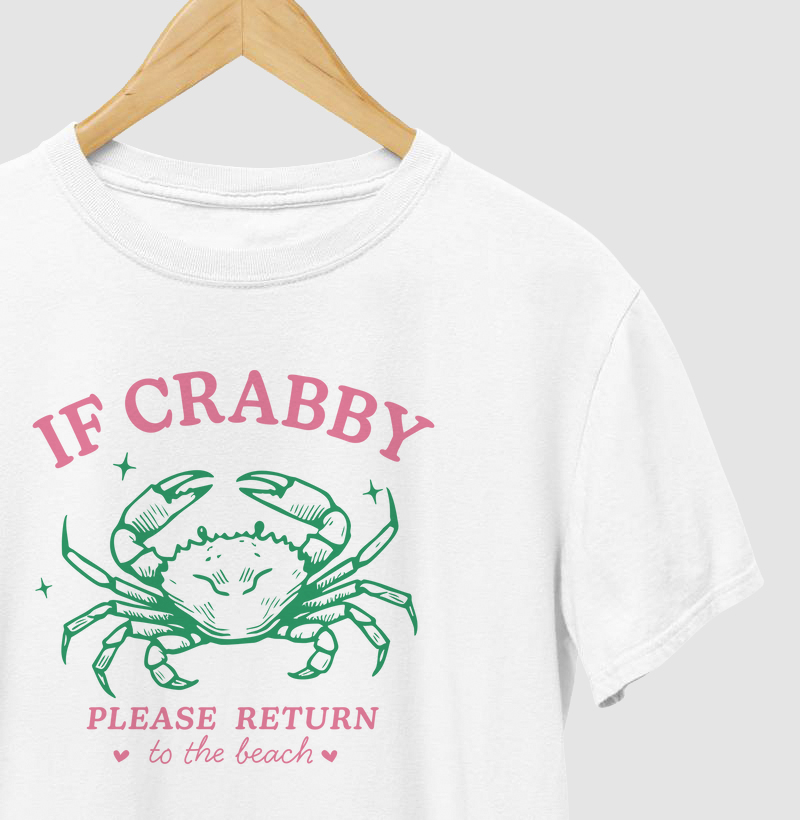 If Crabby please return to the beach