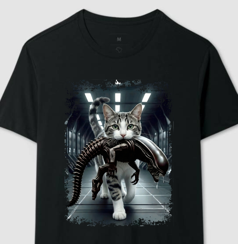 Branquinho Tigrado vs Alien