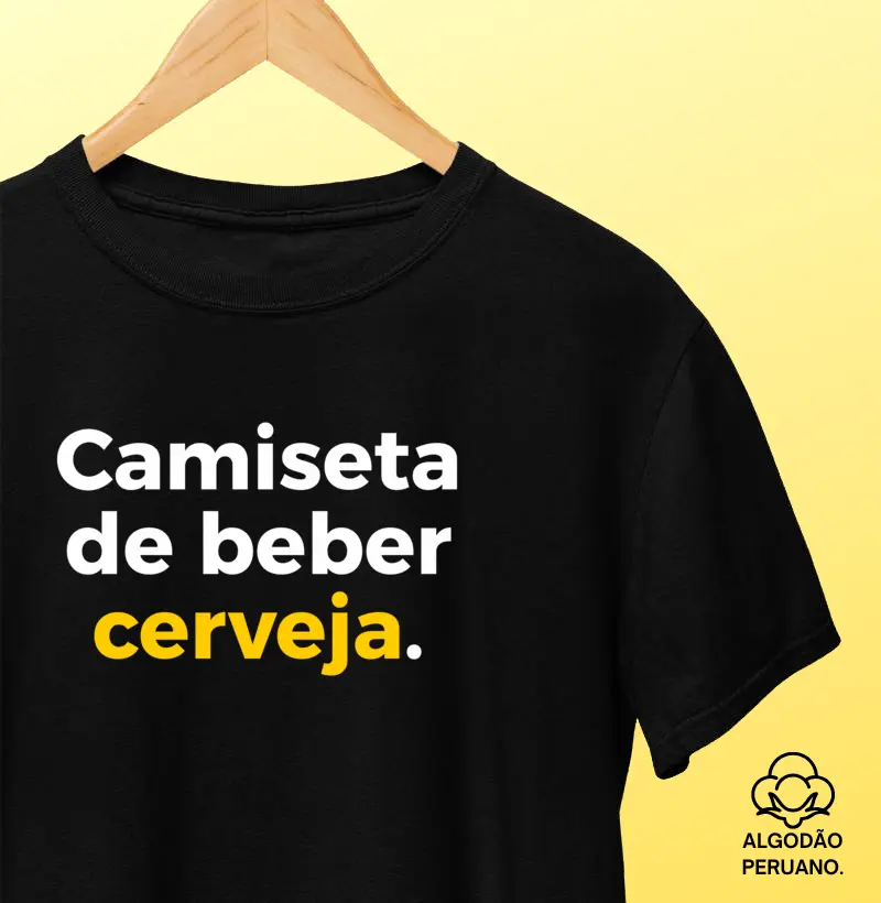 Camiseta de Beber Cerveja