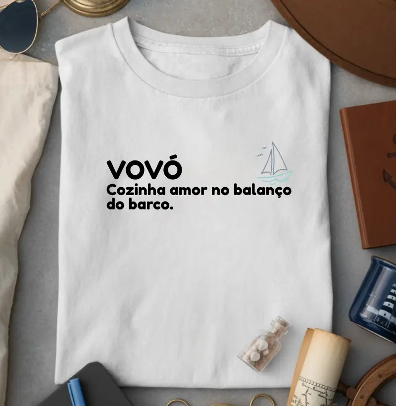 VOVÓ - Cozinha amor - Algodão 30.1