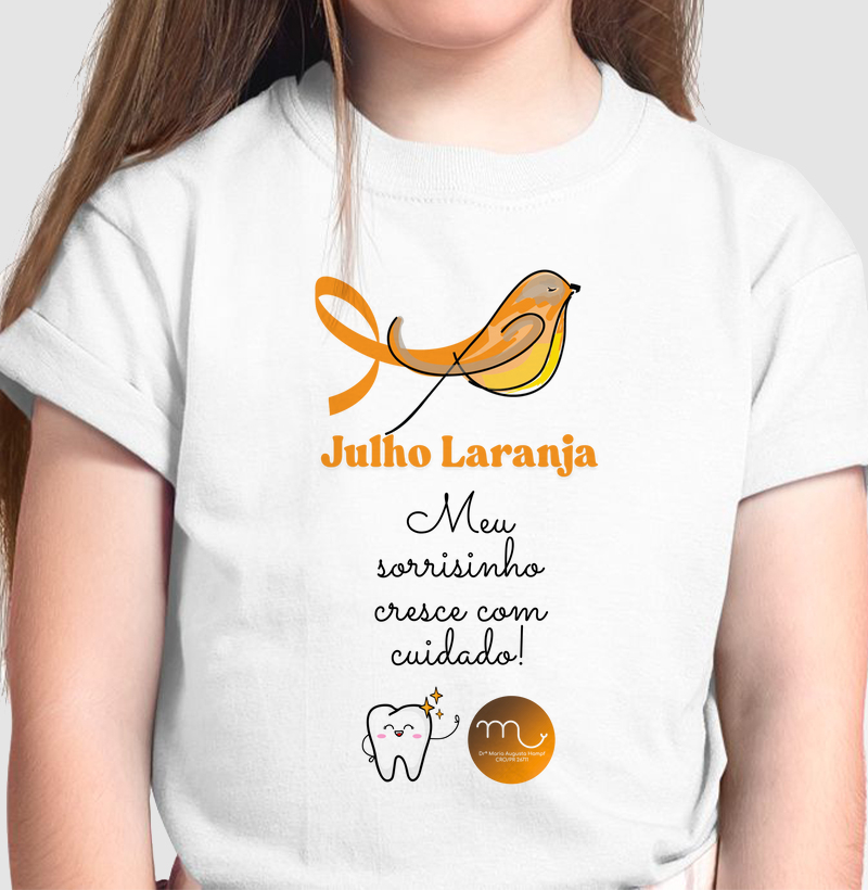 "Sorrisinho em Crescimento" – Julho Laranja