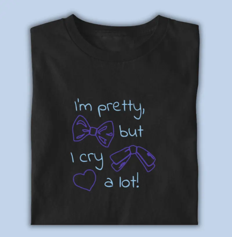 sou bonita, mas choro muito!