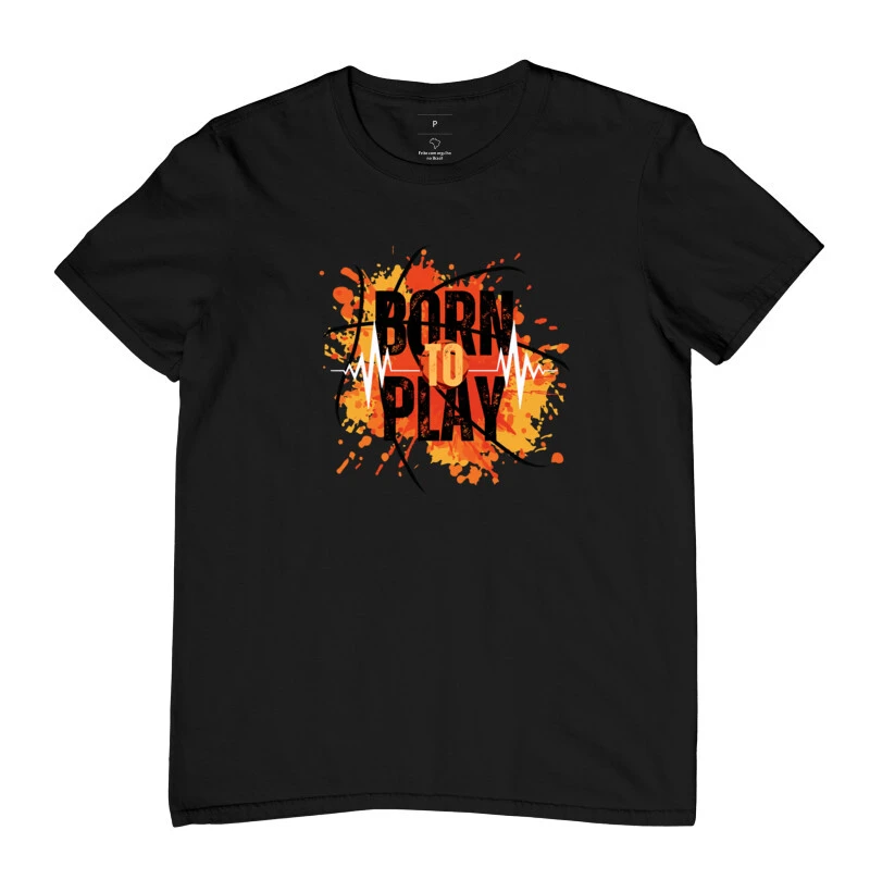 Camiseta Adulta - Born to Play