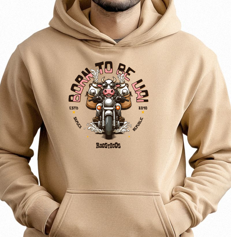 Hoodie Moletom Born To Be Uai