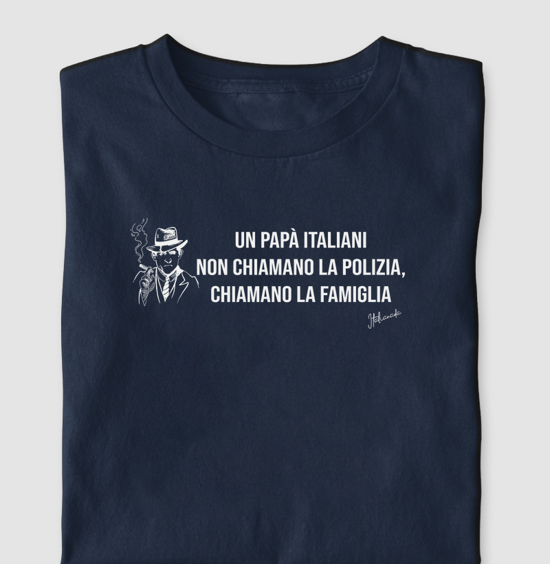 UM PAI ITALIANO NÃO CHAMA A POLÍCIA, CHAMA A FAMÍLIA