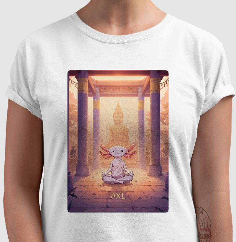 Camiseta - AXL, Meditando (01)
