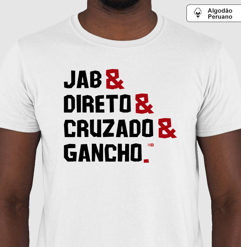 JAB, DIRETO, CRUZADO E GANCHO
